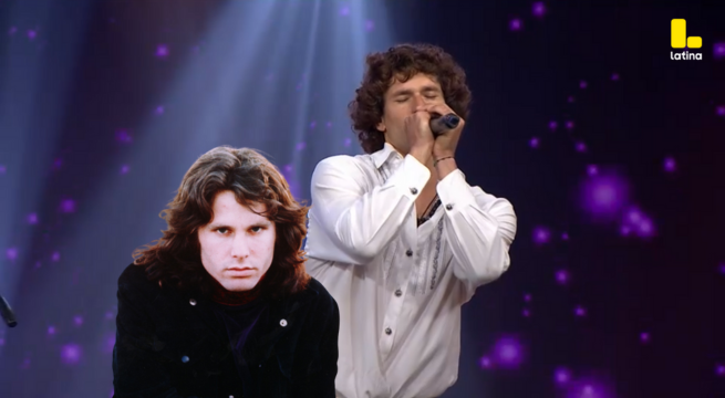 Yo Soy: Imitador de Jim Morrison SORPRENDE con su interpretación de “Light My Fire”