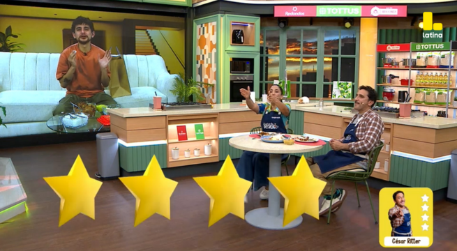 ¿Cuál es tu pedido? RESUMEN: César Ritter y Daniel Menacho cumplieron con la cocina de Nelly Rossinelli