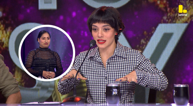 Yo Soy: El CURIOSO consejo de Jely Reátegui para imitadora de Carmencita Lara ¿sobre los PIES?
