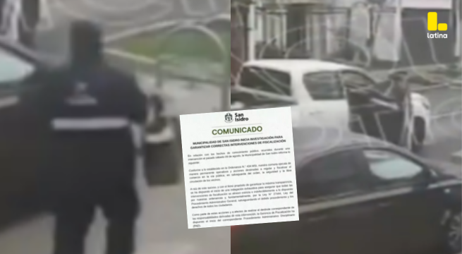 Municipalidad de San Isidro se pronuncia por accionar de su fiscalizador: “Se inició proceso disciplinario”