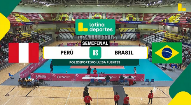 Perú vs Brasil por Sudamericano Vóley Sub 17: Revive AQUÍ el partido completo