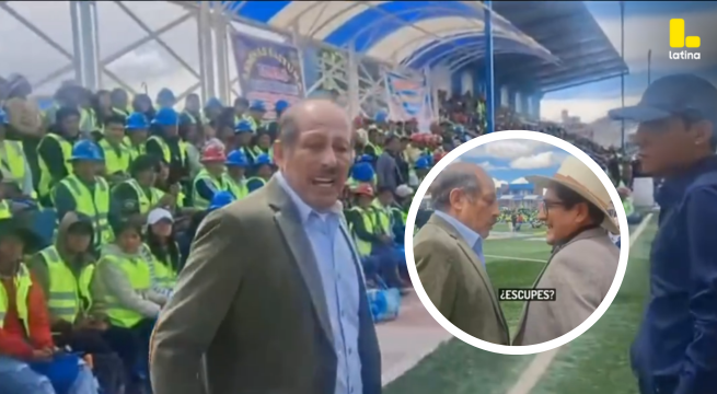 Congresista Valer protagoniza altercado en Puno: EMPUJA y ESCUPE a periodista en pleno EVENTO