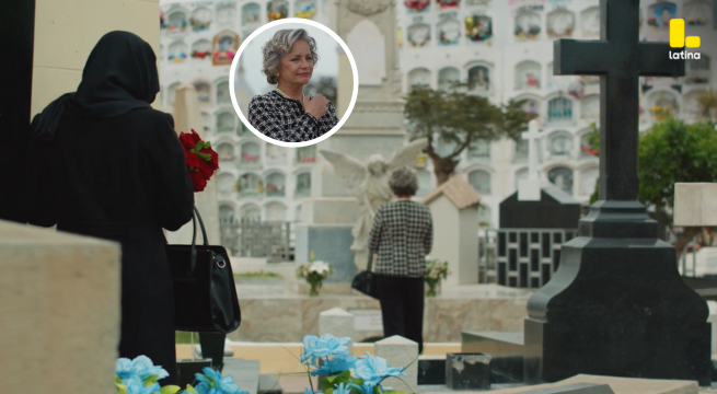 Eres mi bien Capítulo 16: Leticia visita la tumba de su pareja y una PERSONA MISTERIOSA aparece