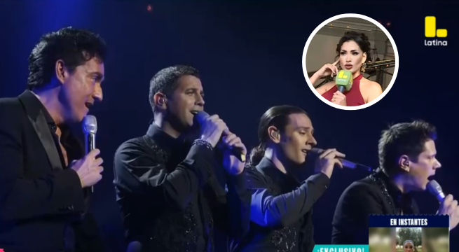 Micheille Soifer entrevistó a “Il Divo” y COLABORACIÓN con Isabel Pantoja