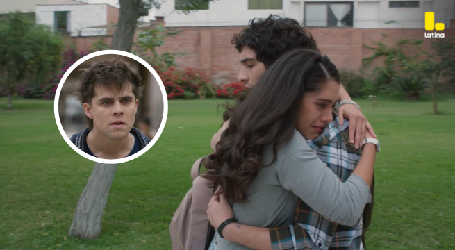 Eres Mi Bien Capítulo 19: Fiorella busca a Alan para que la CONSUELE y Sebastián se MOLESTA con ellos