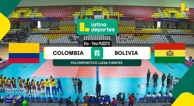 Colombia vs Bolivia por Sudamericano Vóley Sub 17: Revive AQUÍ el partido completo