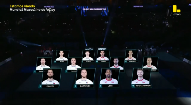 República Checa vs Polonia por el Mundial de Vóley Masculino Filipinas 2025: Revive AQUÍ el partido completo