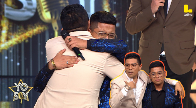 Yo Soy Conciertos 2025: Christian Yaipén abraza a su imitador y lo hace llorar de emoción