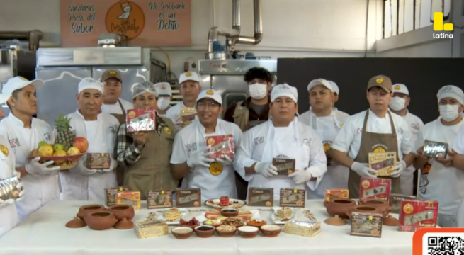 REOS inauguran marca de TURRONES: DULZURA y REDENCIÓN desde el penal Castro Castro