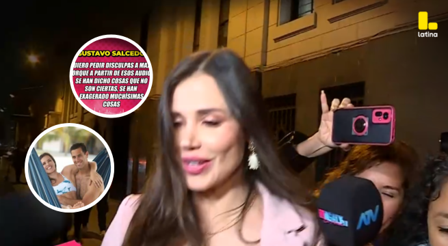 Maju Mantilla perdonó a Gustavo Salcedo: confirma que aceptó las disculpas de su aún esposo