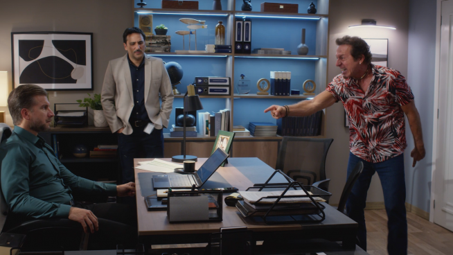 Eres Mi Bien capítulo 65: ¡Mauricio se NIEGA a prestarle dinero a Rubén y él ESTALLA DE RABIA!