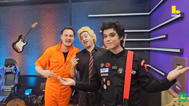 Imitadores de Green Day de Yo soy lograron el autógrafo del mismísimo Mike Dirnt: “Se portó como un amigo”