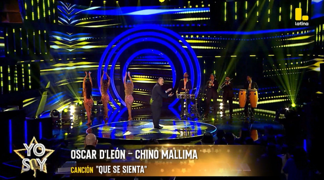 Yo Soy conciertos 2025: Imitador de Oscar D’León sorprende en “Yo Soy” con una presentación mucho más sólida y llena de sabor