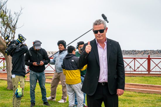 Julián Legaspi se confiesa en medio de las grabaciones de Eres mi bien (Foto: Chasqui Producciones)