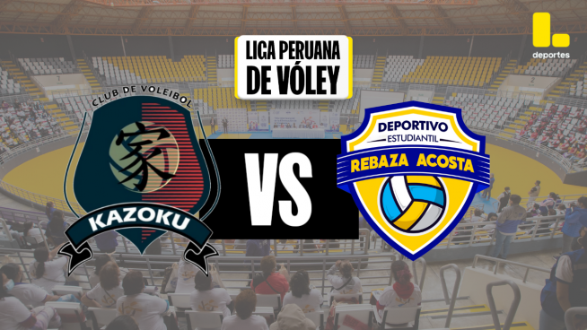 Liga Peruana de Vóley por Latina: Revive AQUÍ el partido entre Kazoku no Perú vs Rebaza Acosta