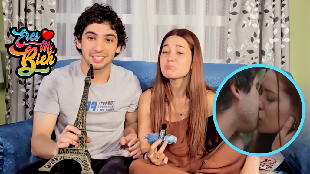 “¡Viva Cayetalan!”: Valeria Conroy y Diego Villarán reaccionan a su primer beso en Eres mi Bien
