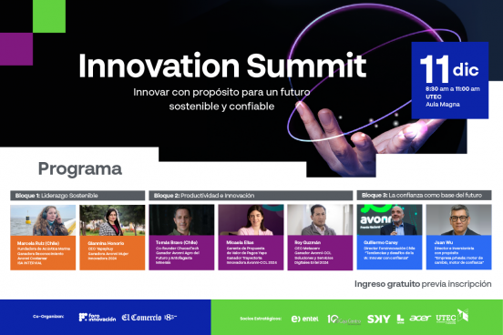 Innovation Summit 2025: ForoInnovación Perú impulsa la innovación con propósito para un futuro sostenible
