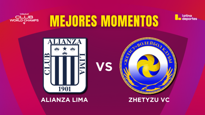 Mundial de Clubes Femenino 2025 por Latina: Revive AQUÍ el partido entre Alianza Lima vs Zhetysu VC