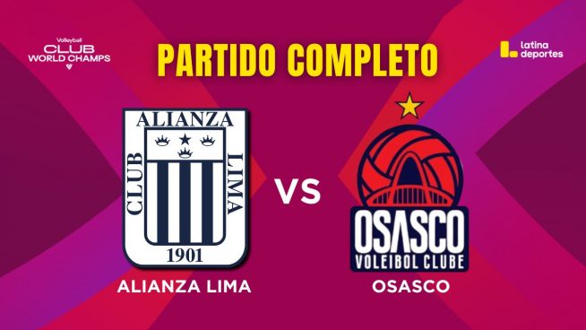 Mundial de Clubes Femenino 2025 por Latina: Revive AQUÍ el partido entre Alianza Lima vs Osasco Voleibol Clube