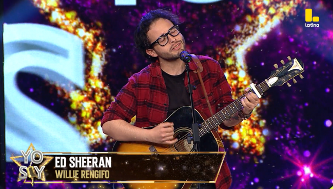 Yo Soy castings 2026: Willie Rengifo apuesta por Ed Sheeran y avanza a la siguiente ronda
