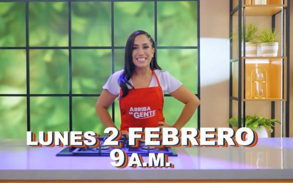 ¡Nelly Rossinelli se suma al equipo de Arriba Mi Gente desde este lunes 2 de febrero!