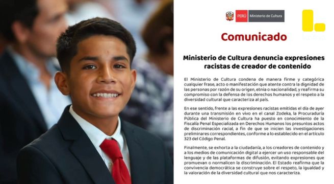 ¡Pol Deportes recibe comentarios racistas de streamer y Ministero de Cultura responde!