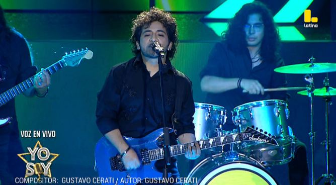 Yo Soy conciertos 2026: ¡Gustavo Cerati brilló con intensidad actoral, pero recibió advertencia!