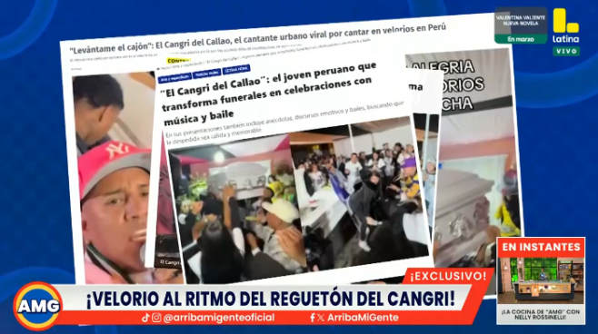 ¡Velorios al ritmo del reggaetón! Despedida viral del “Cangri del Callao”