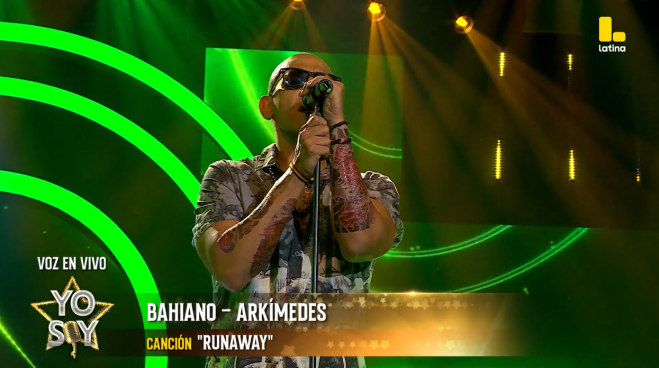 Yo Soy conciertos 2026: Bahiano conecta con el público en la primera gala