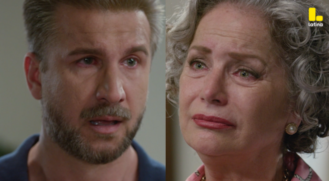 Eres Mi Bien capítulo 119: ¡Leticia confiesa a Mauricio que Rebeca es su madre biológica!