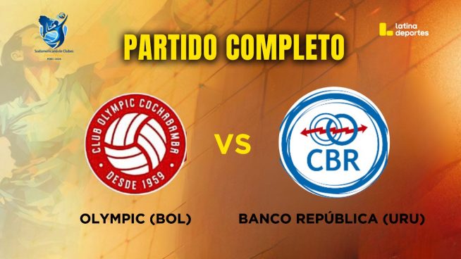Sudamericano de Vóley por Latina: Revive AQUÍ el partido entre Olympic (Bolivia) vs Banco República (Uruguay)