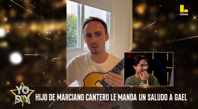 Yo Soy conciertos 2026: ¡El hijo de Marciano Cantero reaccionó a la imitación y envió un mensaje especial!