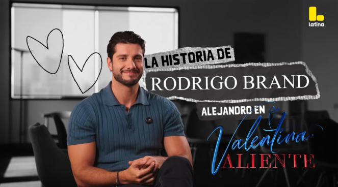 Rodrigo Brand nos cuenta sobre su camino como actor y el reto de protagonizar Valentina Valiente