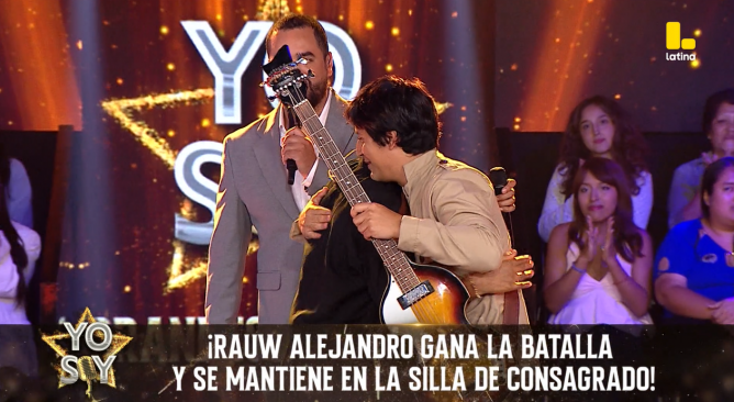 Yo Soy GRANDES BATALLAS: ¡Rauw Alejandro mantiene su puesto tras enfrentamiento ajustado!