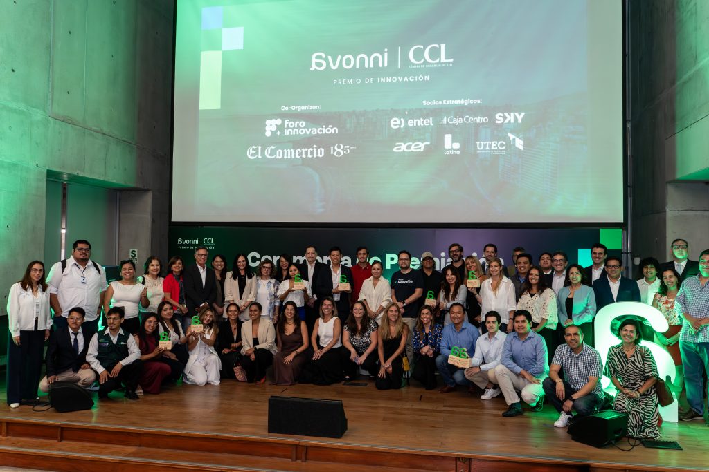 Premio Avonni-CCL 2025 reconoce las innovaciones que están transformando el futuro del Perú