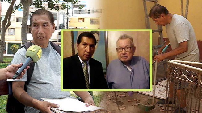 ¡Hombre se atrinchera para evitar ser desalojado!