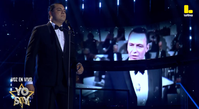 Yo Soy conciertos 2026: ¡Frank Sinatra abrió el segundo día del reto del espejo con una imitación impecable!