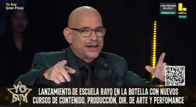 Yo Soy GRAN FINAL EN VIVO: ¡Rayo en la Botella anuncia su nueva escuela de formación continua!