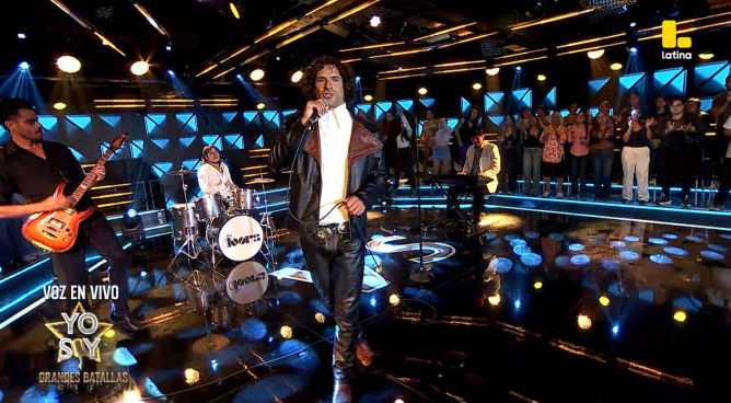 Yo Soy GRANDES BATALLAS: Jim Morrison ganó el duelo frente a Óscar de León en el inicio del programa