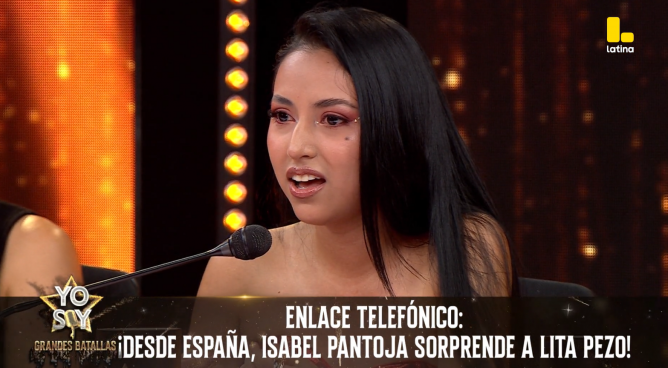 Yo Soy GRANDES BATALLAS: ¡Isabel Pantoja sorprendió a Lita Pezo con emotiva llamada en vivo!