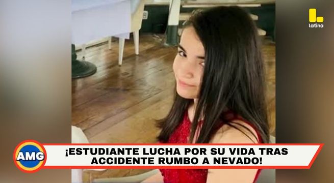 Joven veterinaria queda en coma tras accidente rumbo al nevado Rajuntay: su padre murió en el viaje